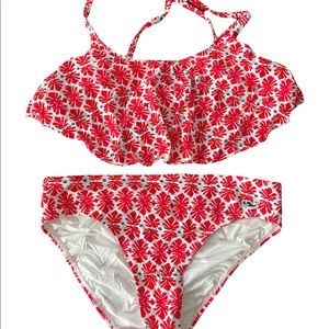 Vineyard Vines Shell Lighthouse Red Bikini Set